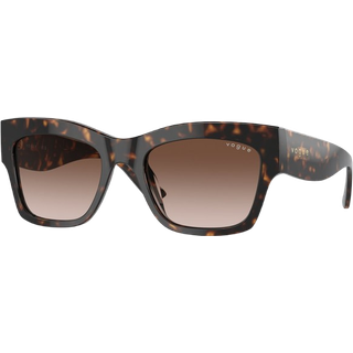 VOGUE EYEWEAR Kvinde VO5641SU W65613 Solbriller Acetat Brun Brun Geometrisk Normal Skygge
