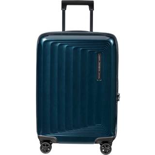 Samsonite Nuon - Kabinekuffert Ekspanderbar Metallic Dark Blue, Premium - Kabinekuffert