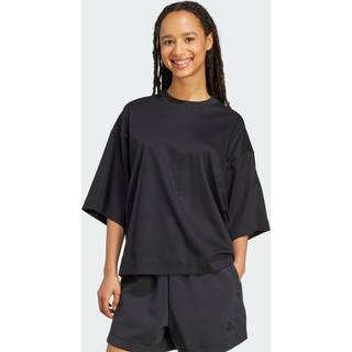 Blød Lux løs t-shirt - Black - XS
