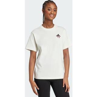 Tiro Floral Graphic T-shirt - Off White - XS