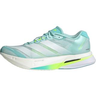 Adidas Women's Adizero Boston 13 Seflaq/Zero Mint/Luclem, 39 1/3
