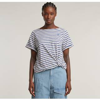 Striped Knot Top - Multi color - Women