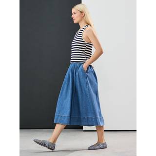 Next Fuld A-line Denim 100% Bomuld Midi Nederdele - EU 40 (UK 12)