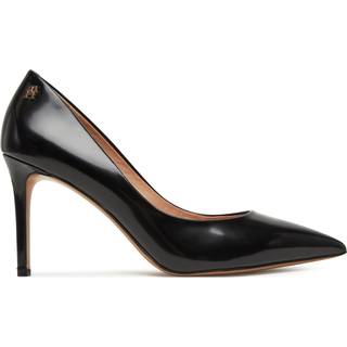 Leather Stiletto Court High Heels