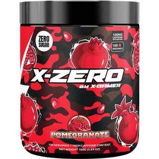 X-Gamer X-Zero Pomegranate - 100 Portioner