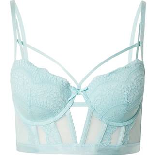 Hunkemöller Ashley longline formstøbt bøjle-bh blå - 75B