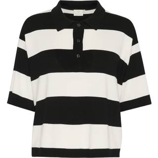 Kaffe KAlizza Pullover - Sort - Str XL - Damer