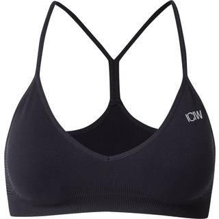 Ignite Seamless Minimal Sports Bra Black