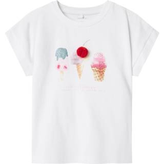 NAME IT T-shirt Josephina Bright White