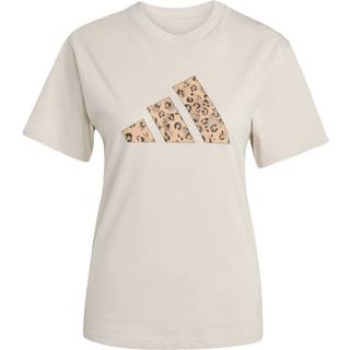 Dyregrafisk t-shirt - Beige - XS