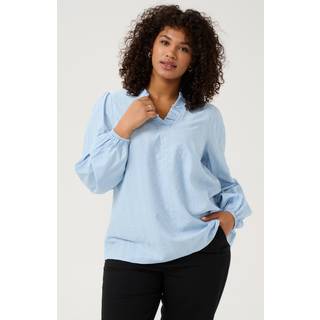 Kaffe Curve Kcanni Blouse Bluser 10583010 Soft Chambray (50)