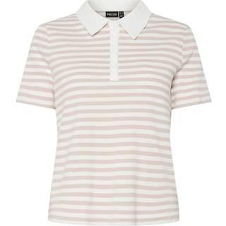 Pieces Top - Donna - Silver Gray/Cloud Dancer
