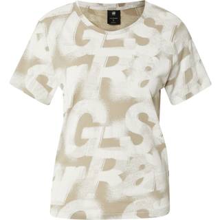 Sprayed Letters Top - Multi color - Women