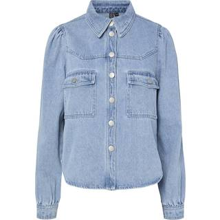Pcsika Denimskjorte