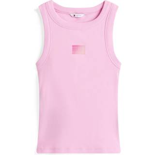 Ribbed Gradient Flag Slim Tank Top
