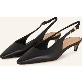 Kitten Slingback Højhælede Sko, Black, 39