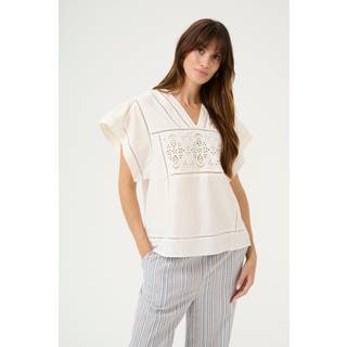 Culture CUleso Bluse - Hvid - Str S - Damer