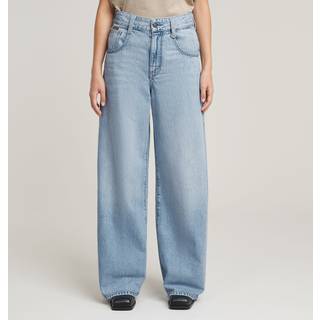 Skater High Loose Jeans - Light blue - Women