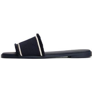 Frayed Canvas Sandals