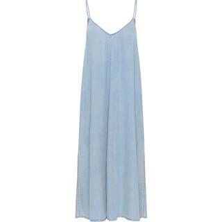 My Essential Wardrobe Nellymw Strap Dress Kjoler 10704742 Light Blue Wash (40)