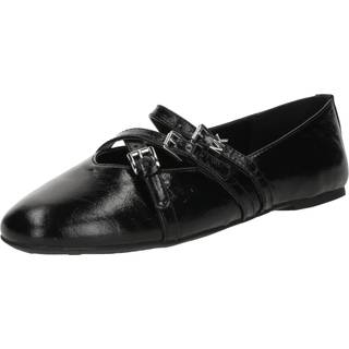 MK Indy Flex Leather Ballet Flat - Black - Michael Kors - EU 37