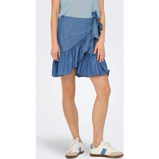 Onlbea Denim Kort Nederdel