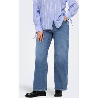 Carbilly Høj Talje Wide Leg Fit Jeans