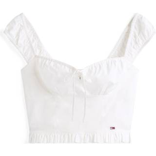 Cropped Extra Slim Fit Sleeveless Blouse