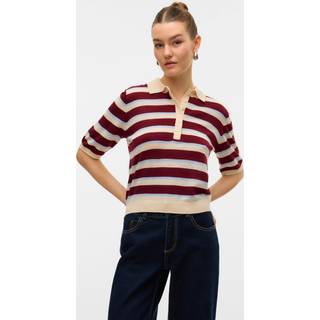 Awsikita Strikket Poloshirt