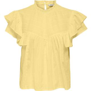 Heike Frill Bluse, Lemon Meringue, M