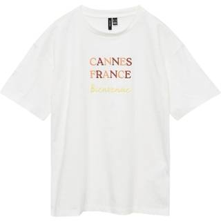 Sara T-shirt, Snow White Cannes France, L