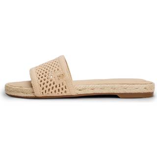 Knit Mesh Espadrille Mules