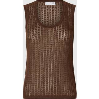 Hampblanding Strikket Top