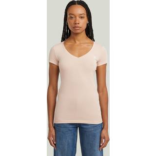 Base V-neck T-Shirt - Pink - Women