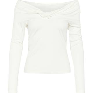 Kaffe Kakayla Offshoulder T-Shirt Toppe & T-Shirts 10509770 Chalk (XLARGE)