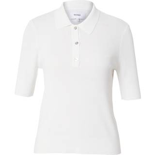 NÜMPH - Nucilia Polo - Cloud Dancer - M - Lyseblå - T-Shirts & Tops