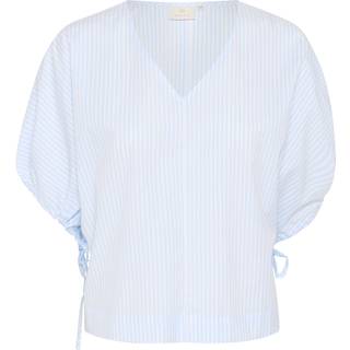 Kaffe Kabeth Blouse Bluser 10509937 Nantucket Breeze/Chalk Stripe (42)