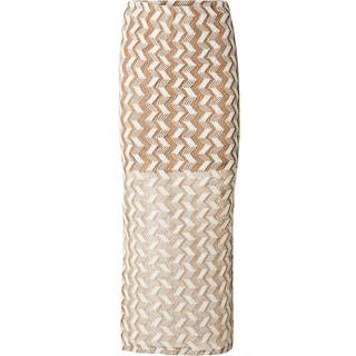 Tikka Hæklet Nederdel, Silver Mink, S