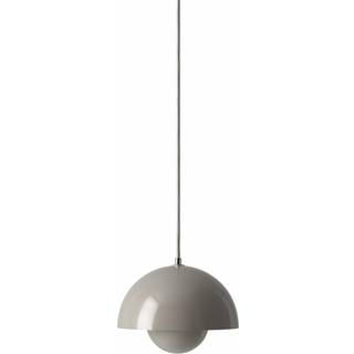 Verner Panton - Flowerpot Pendel VP1 Grey Beige - Andtradition - Hos Lampeagenten