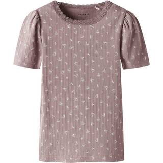 Hoise T-shirt, Purple Dove, 98 cm
