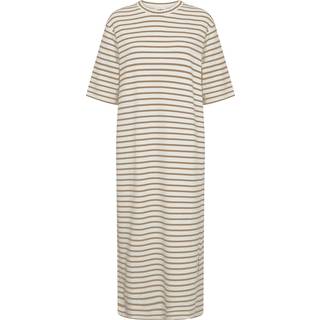 Soaked In Luxury Slingina Dress Kjoler 30408043 White And Elm Stripe (SMALL)