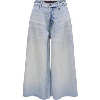 La Brea Lange Denimshorts, Light Blue Denim, S