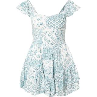 Hollister Hollister Grøn Flutter Sleeve Dyppet Hem Mini Skort Kjole