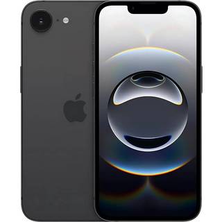 Apple iPhone 16e 128 GB, sort