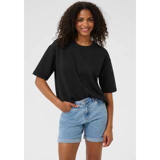 Kaffe KAannika T-shirt - Sort - Str XS - Damer