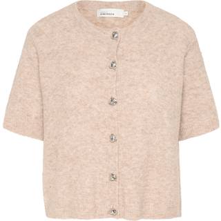 Karen By Simonsen Kbnoabelle Short Cardigan Strik 10105394 Simply Taupe (LARGE)