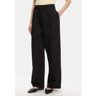 Wide Leg Trousers With Linen