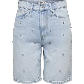 Onlhope Høj Talje Loose Fit Denim-shorts