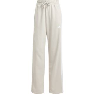 Essentials 3-Stripes Open Hem French Terry bukser - Beige / White - 2XL