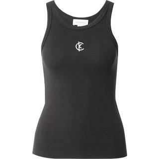 Ribbed Cotton Logo Tank Top - Multi - XL